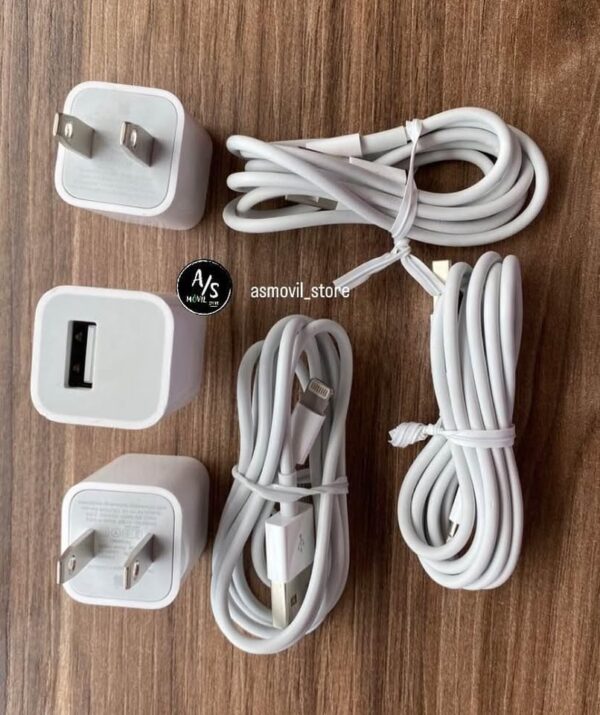 CARGADOR USB IPHONNE ORIGINAL - Imagen 2